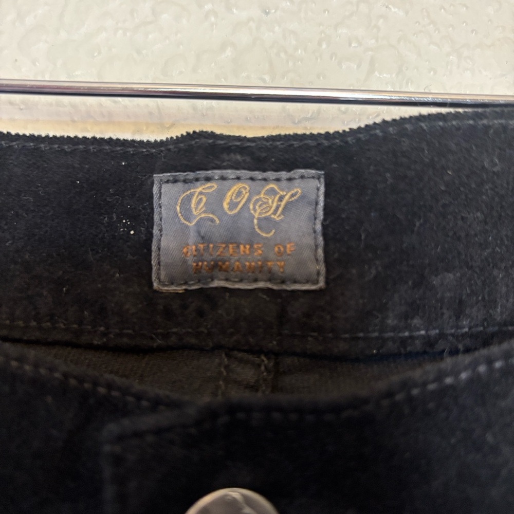 Citizens of Humanity Black Corduroy Skinny Leg Jeans - Picture 10 of 10